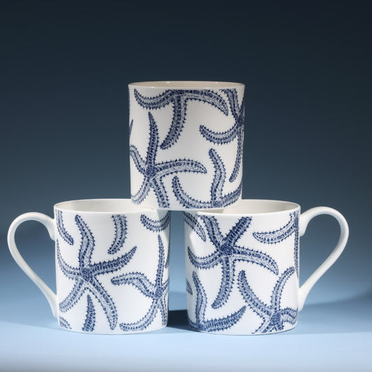 Bone China Starfish Mug