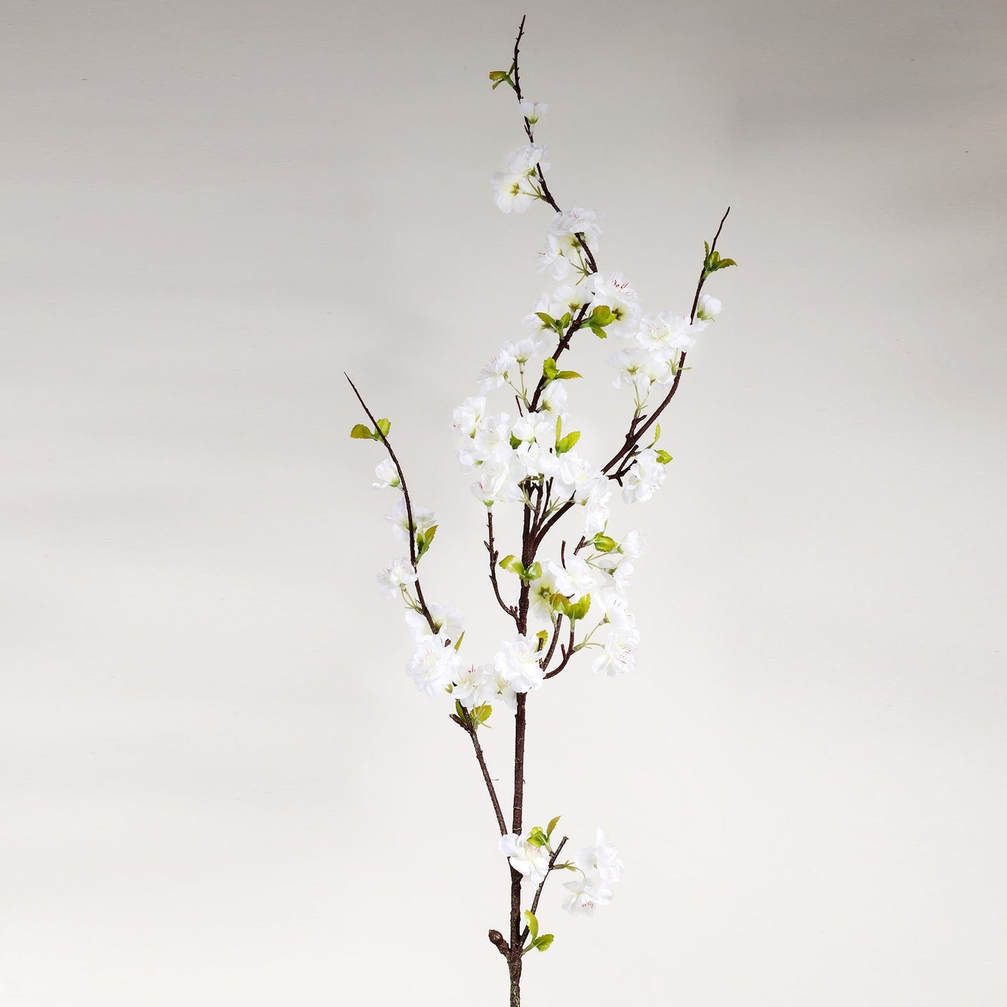 Faux White Blossom Spray