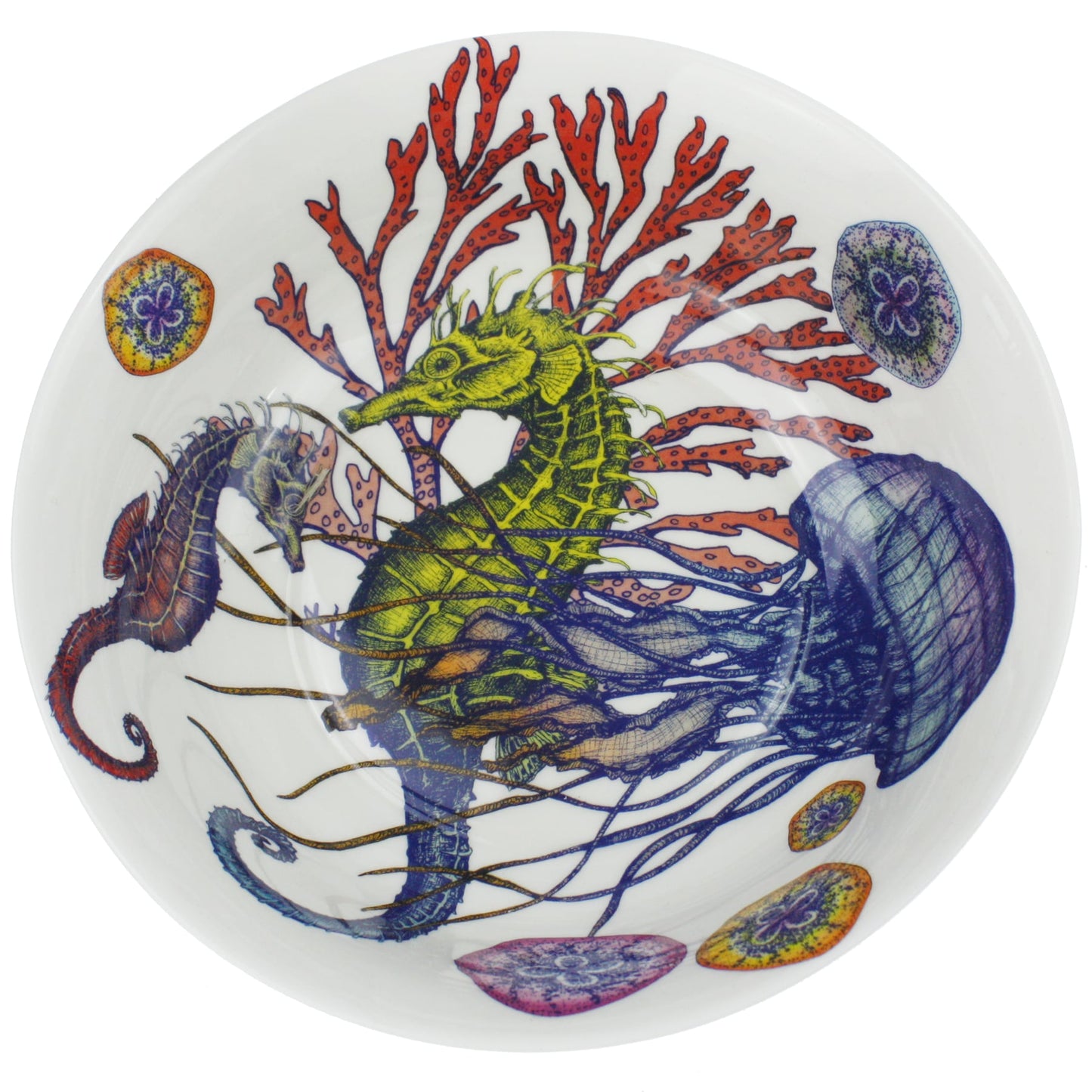 Bone China Reef Serving Bowl