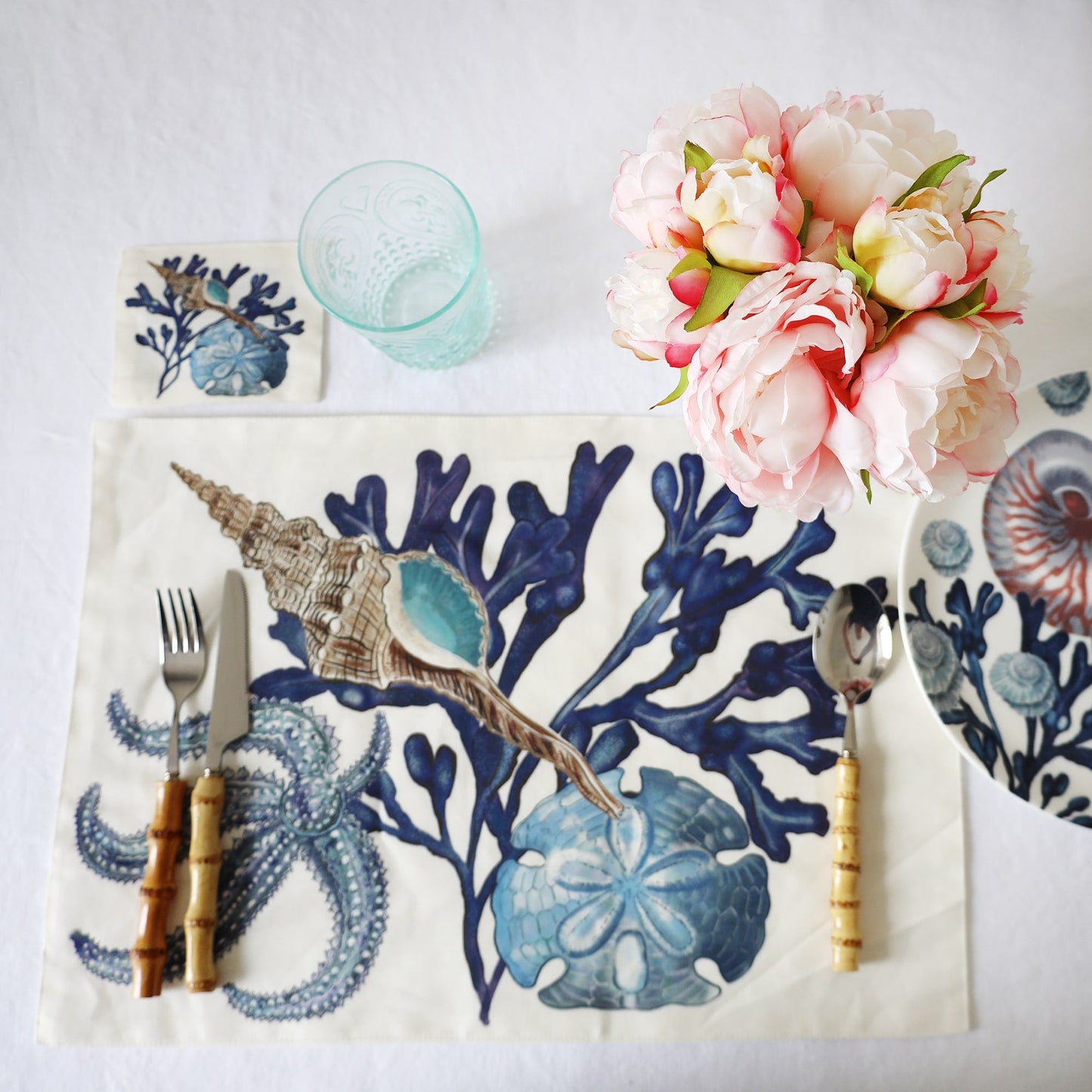 Beachcomber Fabric Placemat Set