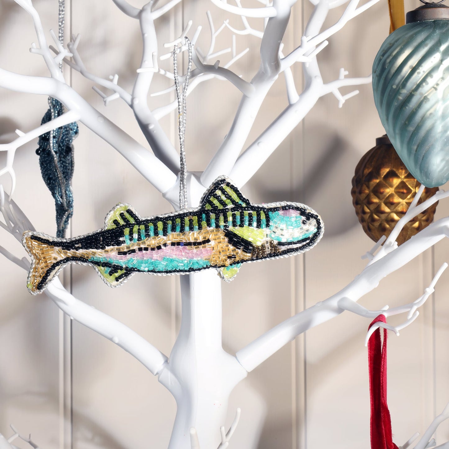 Beaded Mackerel Hanging Decoration