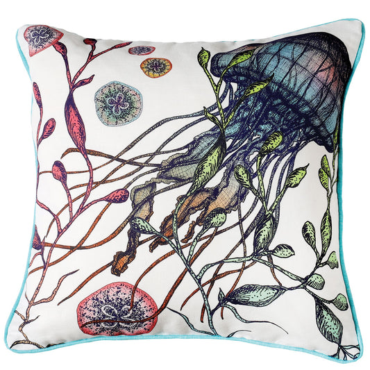 Canyons Reef White Cushion Cover