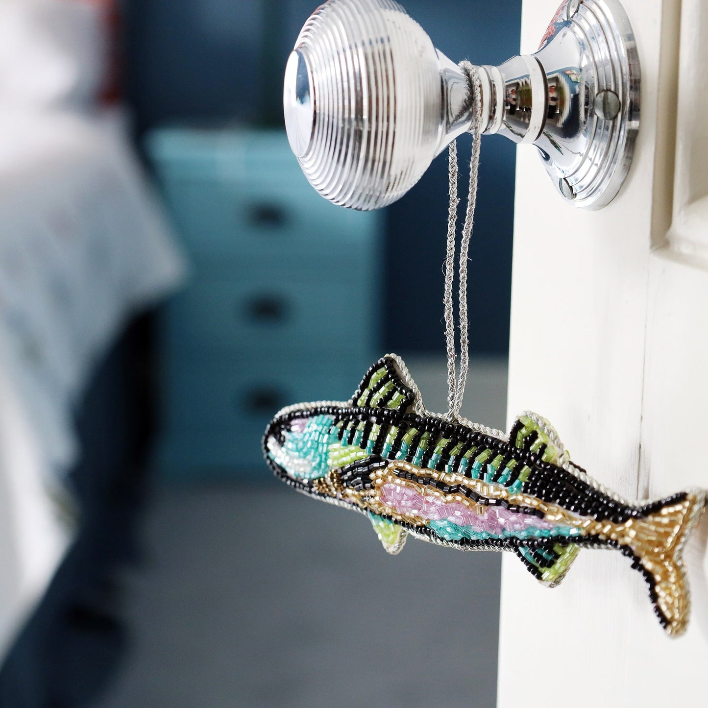 Beaded Mackerel Hanging Decoration