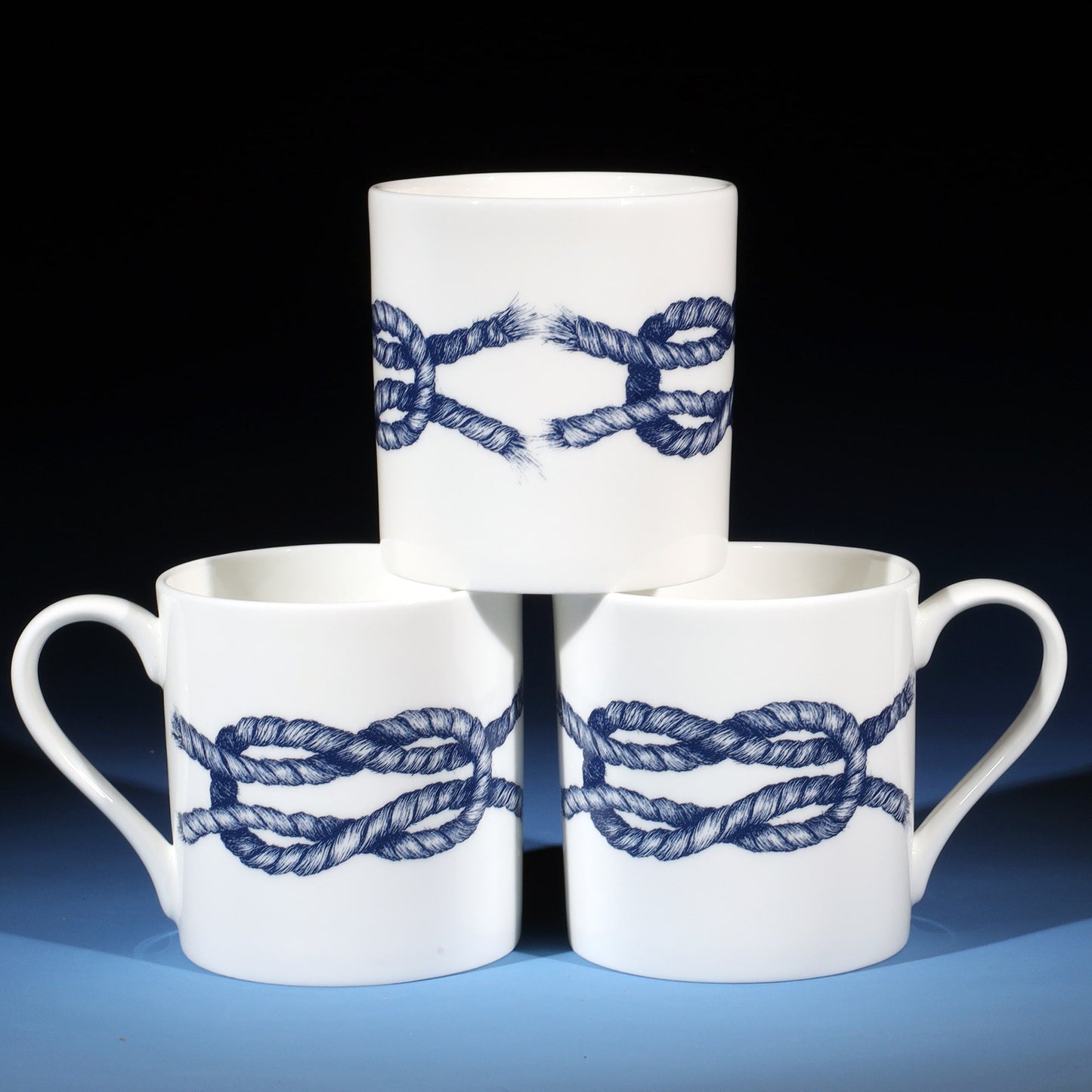 Bone China Reef Knot Mug