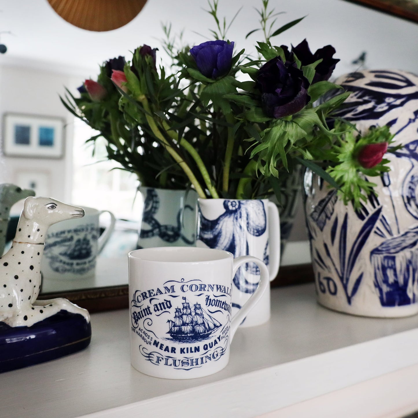 Bone China Kiln Quay Mug