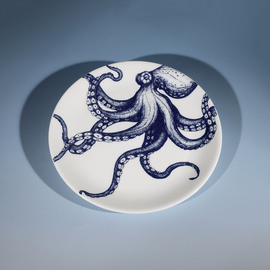 Bone China Octopus Side Plate