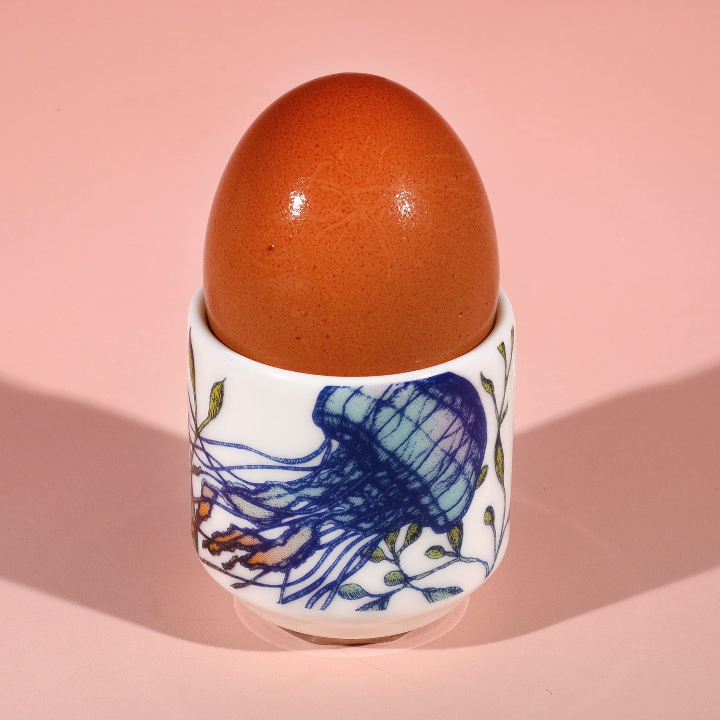 Bone China Reef Jellyfish Egg Cup