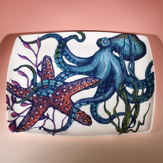 Bone China Reef Platter