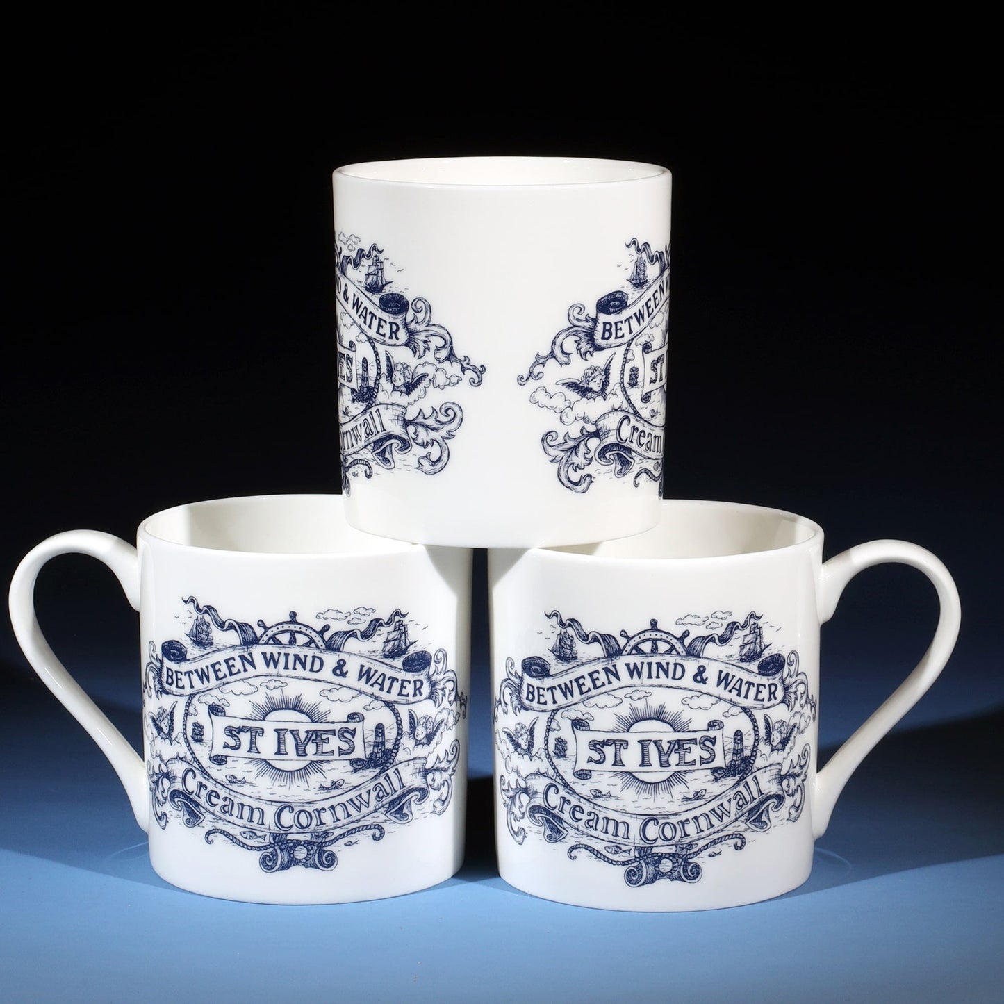 Bone China St Ives Mug