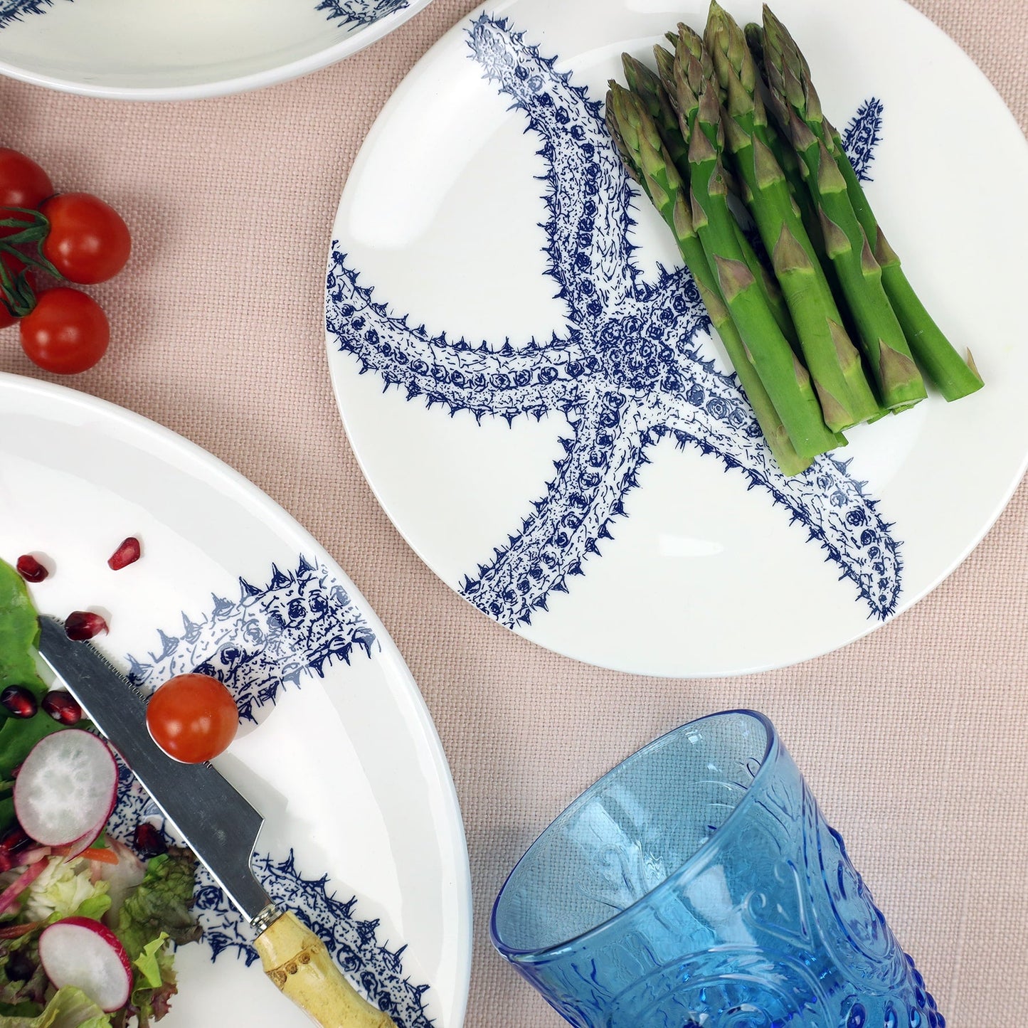 Bone China Starfish Side Plate