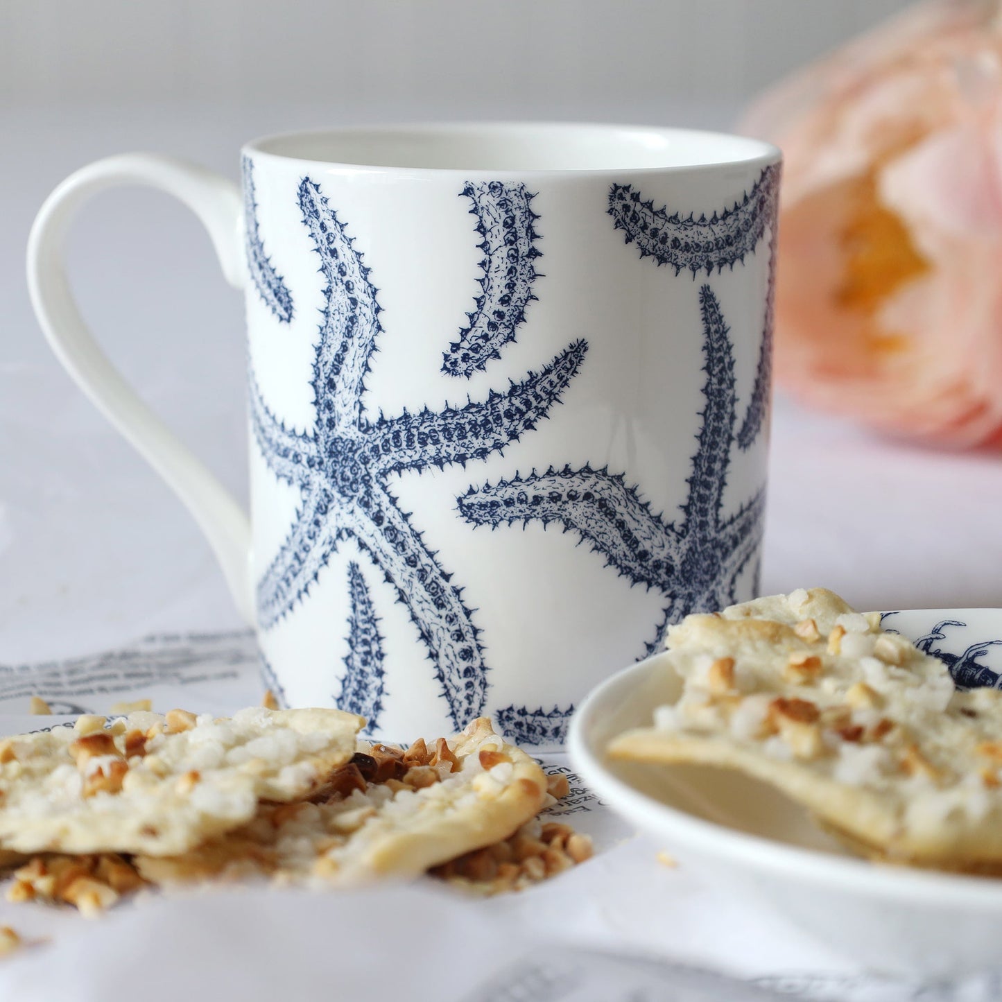 Bone China Starfish Mug