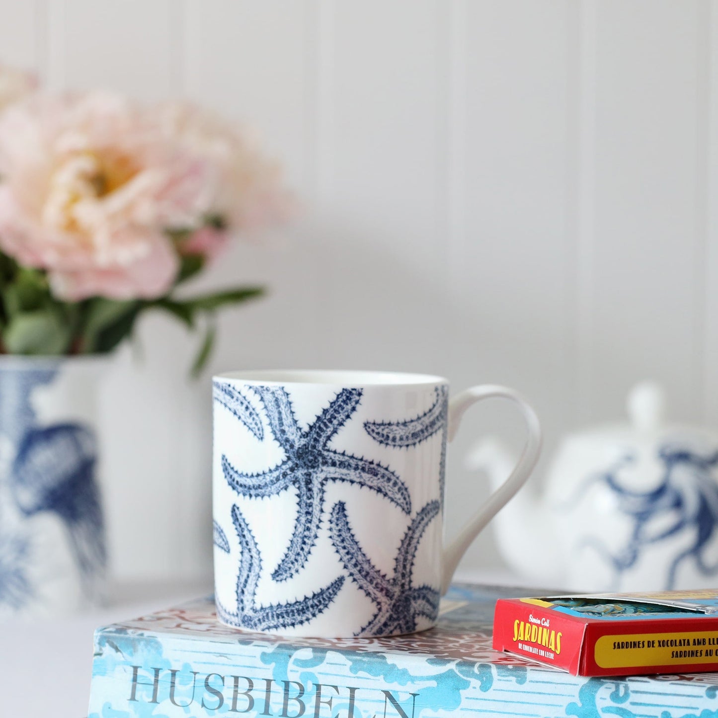 Bone China Starfish Mug