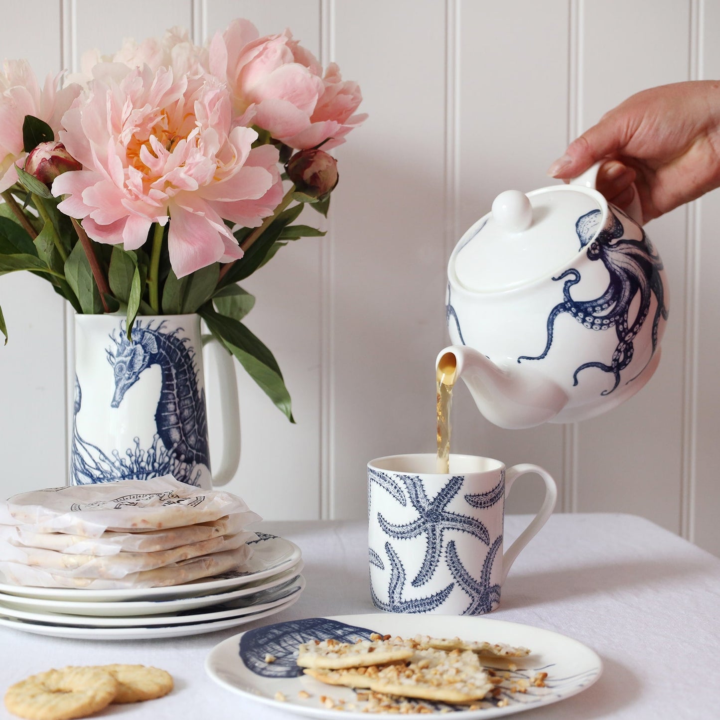 Bone China Starfish Mug