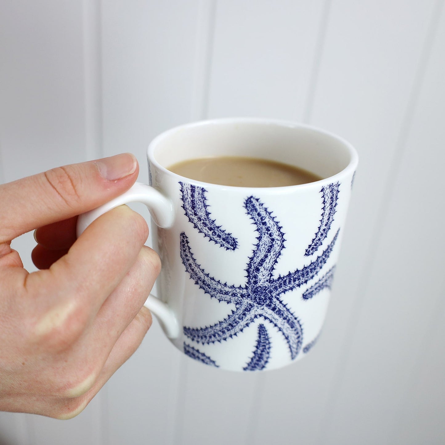 Bone China Starfish Mug